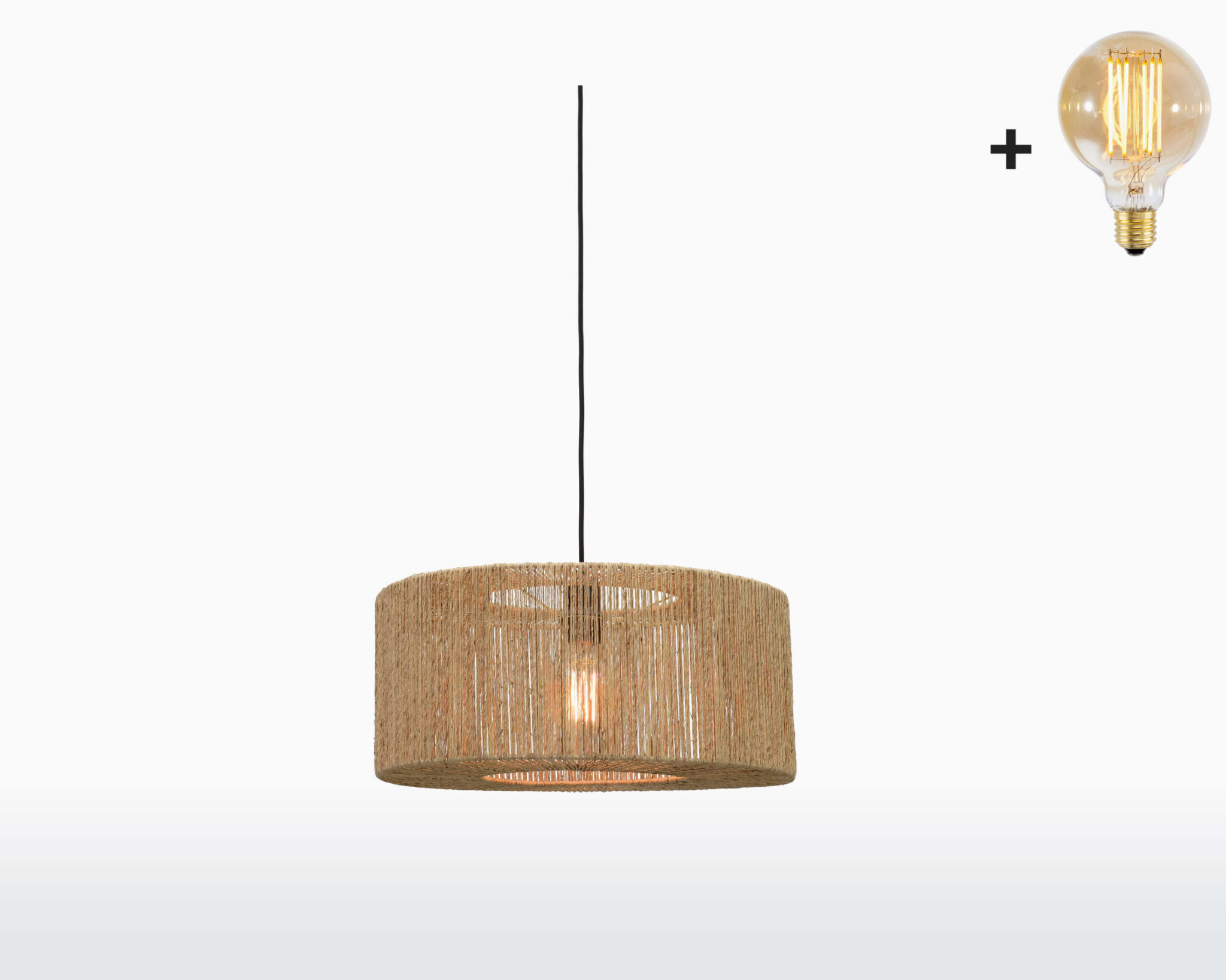 Good&Mojo IGUAZU tapered hanging lamp Wooden Amsterdam