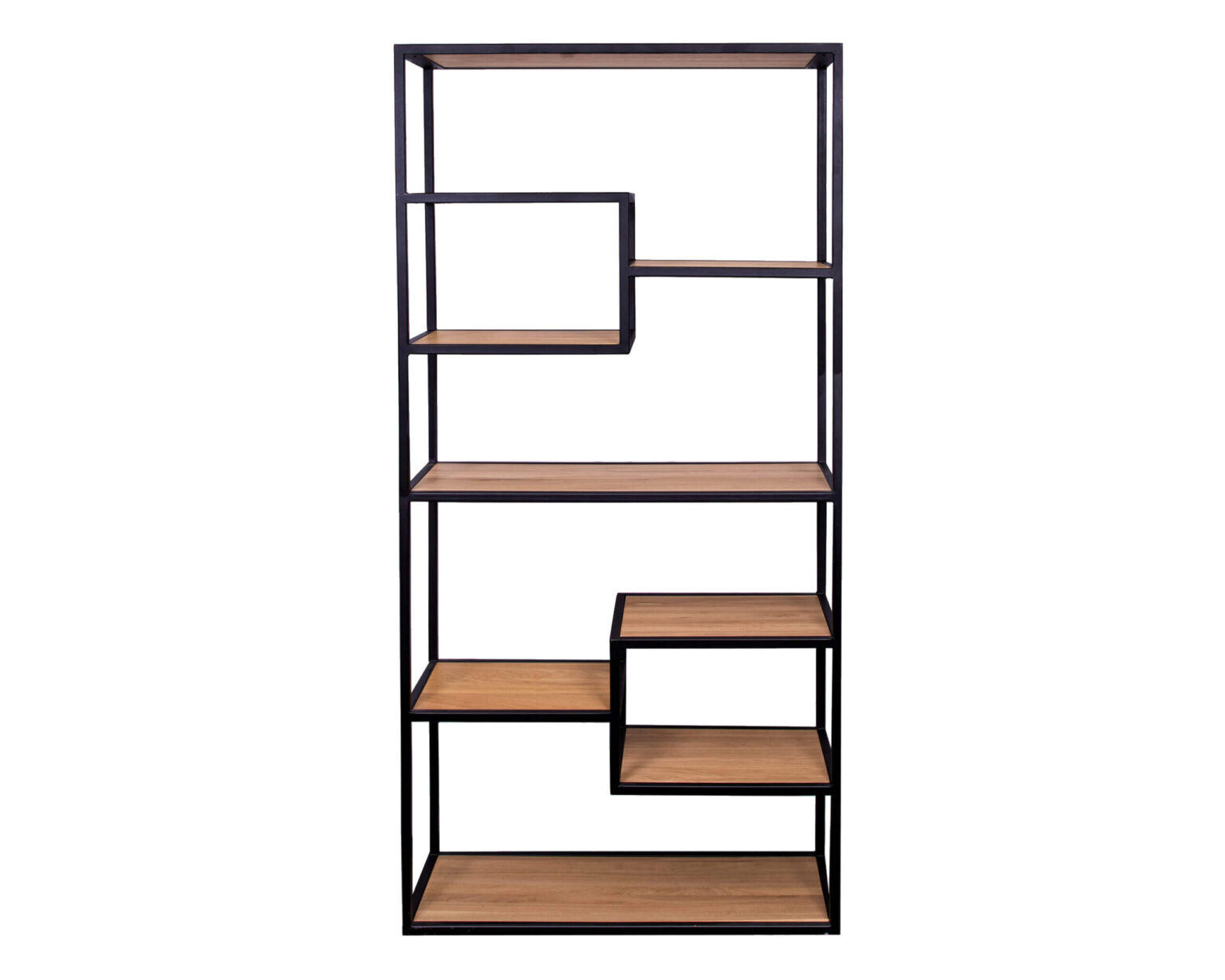Wooden Shelving Unit REFLECT Oak Wooden Amsterdam