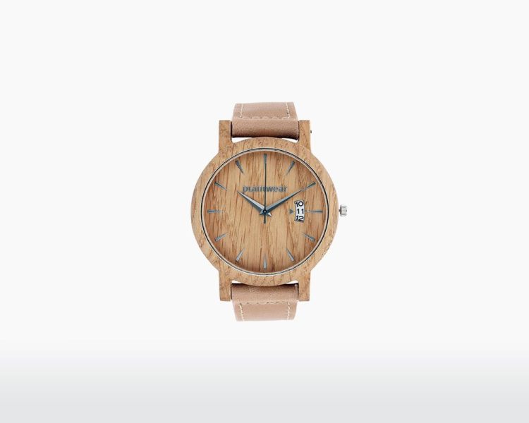Houten Horloge – Royal Series – Eik - Plantwear - Wooden Amsterdam