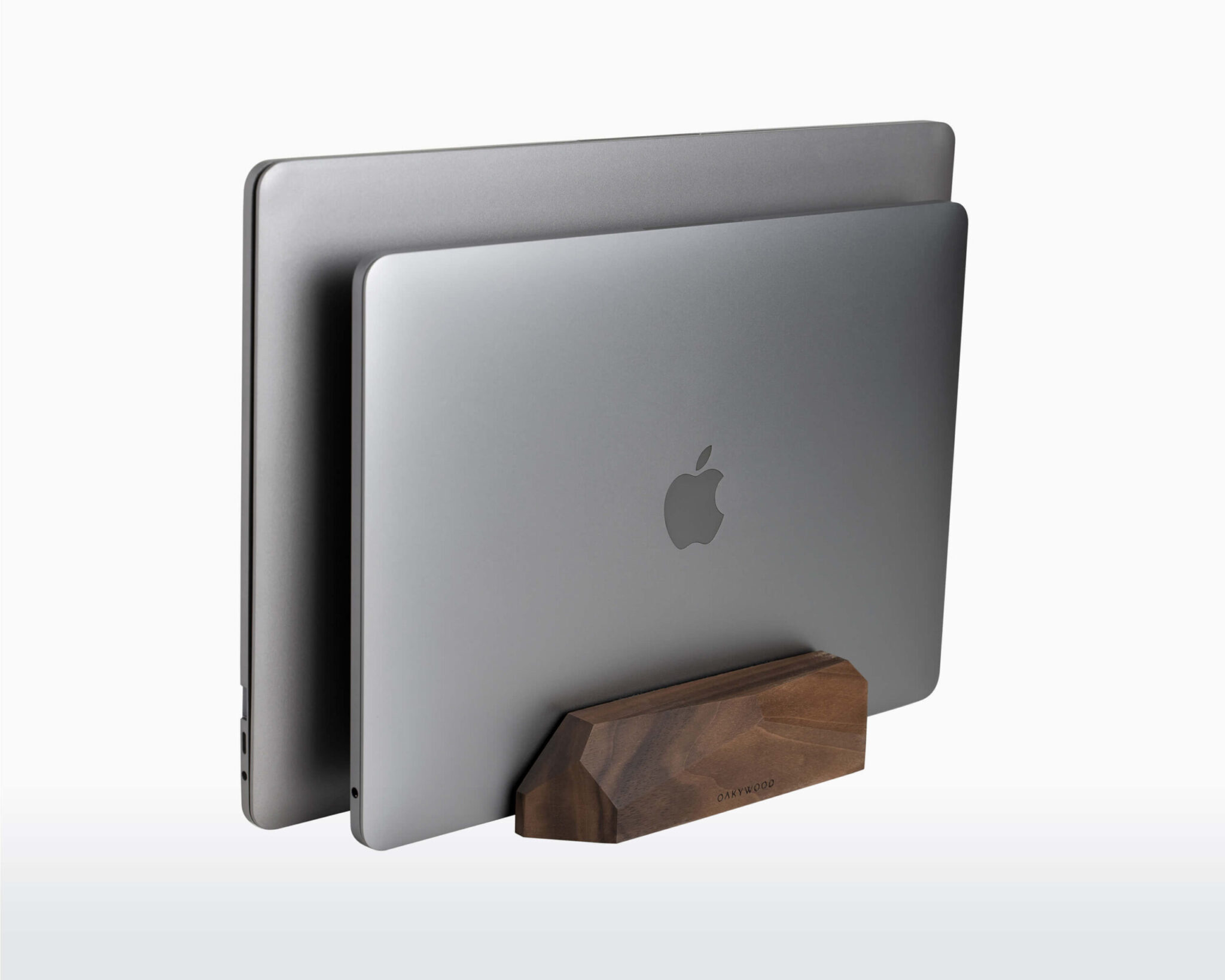 OAKYWOOD Dual Laptop Dock Handcrafted & Sustainable Oak wood