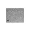 felt & cork mouse pad grey