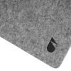 felt & cork mouse pad grey