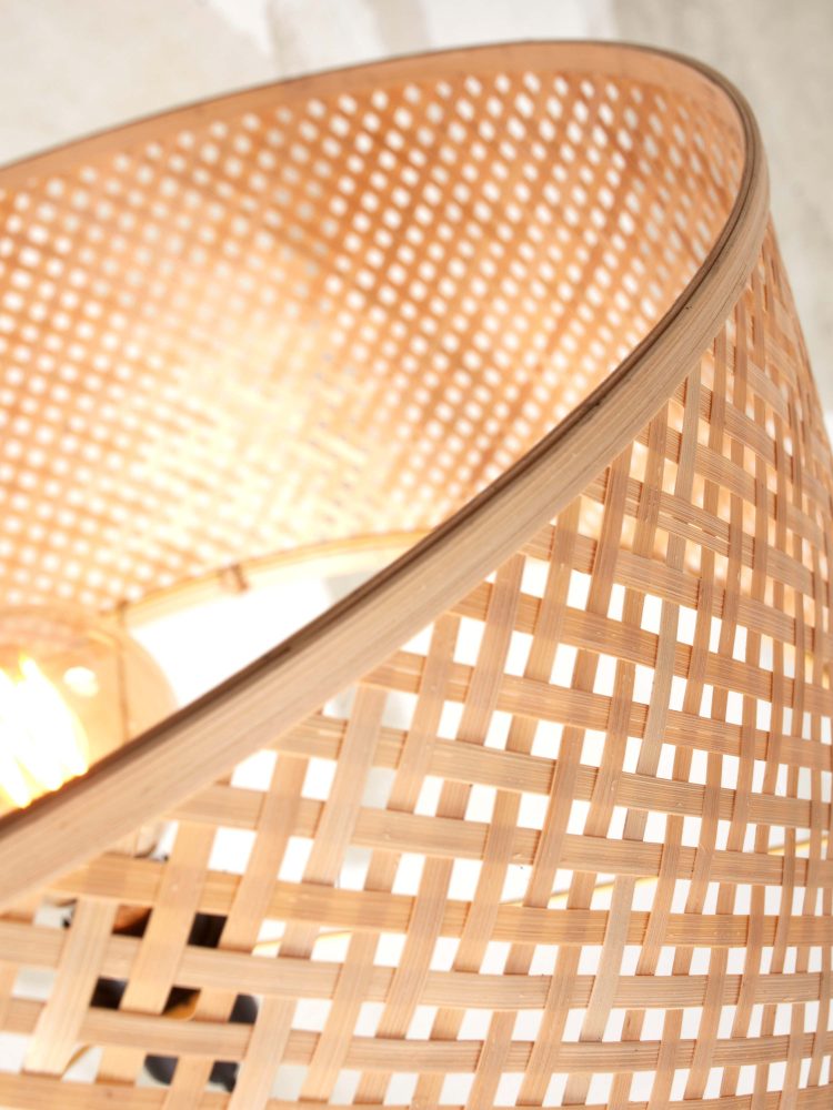 Floor Lamp - JAVA - 3-Legs - Bamboo | Wooden Amsterdam