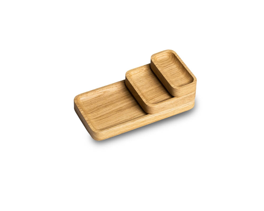 oakywood catchall tray mini 2pcs set oak small wooden amsterdam 1908oakss2pc 7