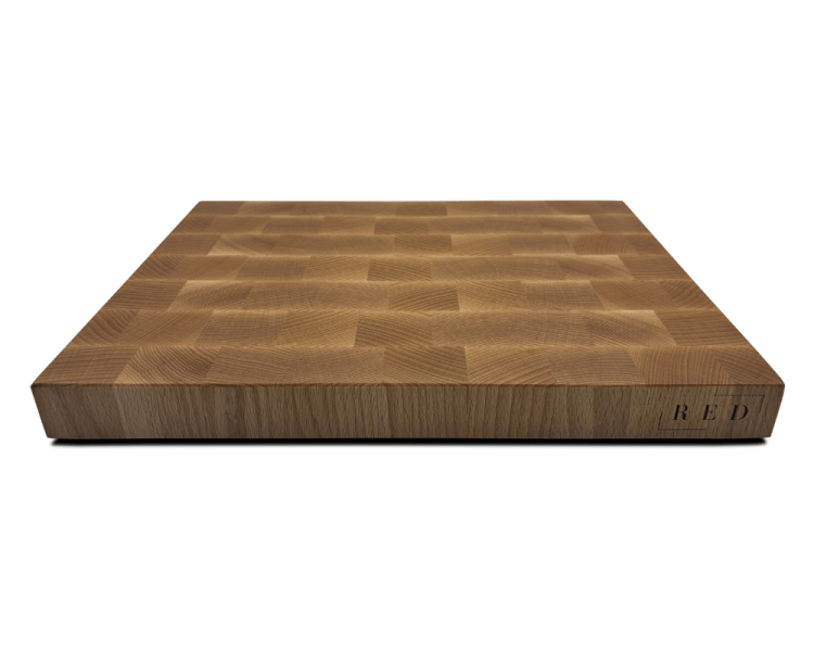end grain cutting board mono beech 40 30 cm redboards front