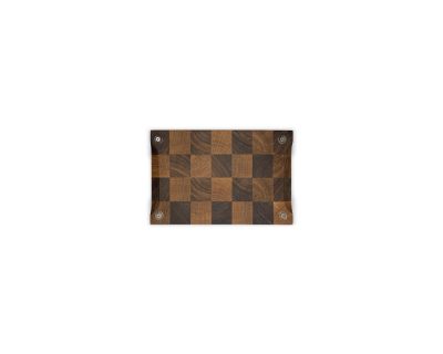 end grain cutting board chess oak walnut wood 30 20 bottom wooden amsterdam